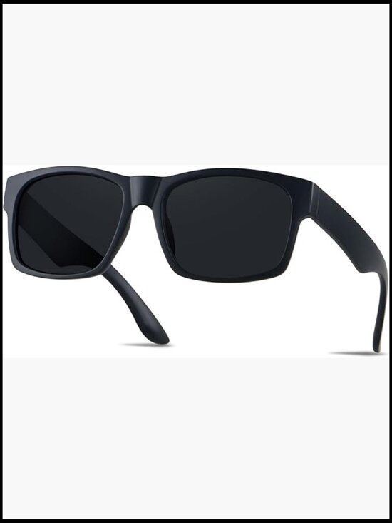 Extra Large Polarized Square Sunglasses for Big Wide Heads main image 6